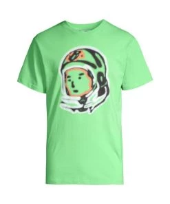 Billionaire Boys Club Blurred Astro Helmet T-Shirt For Men Summer Green -LoveShackFancy And Billionaire Boys Club Sales unnamed file 1029
