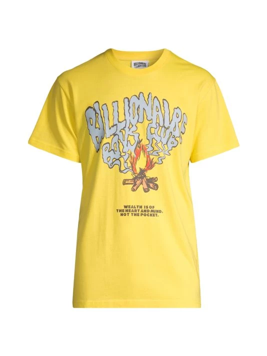 Billionaire Boys Club Smoke Logo T-Shirt For Men 1 Billionaire Boys Club Smoke Logo T-Shirt For Men