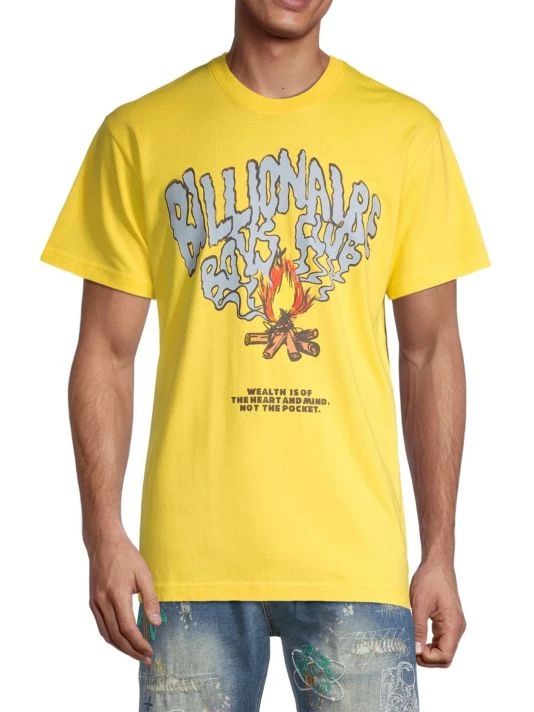 Billionaire Boys Club Smoke Logo T-Shirt For Men 3 Billionaire Boys Club Smoke Logo T-Shirt For Men - Image 3