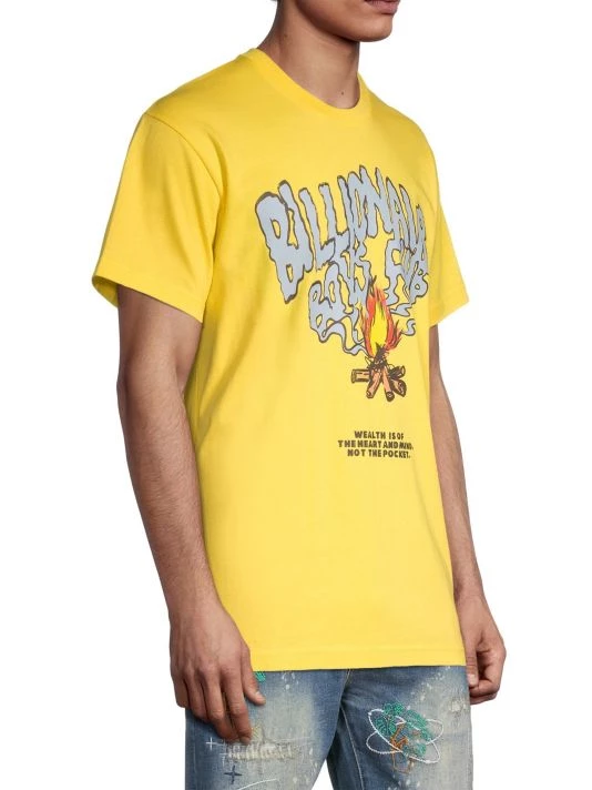 Billionaire Boys Club Smoke Logo T-Shirt For Men 4 Billionaire Boys Club Smoke Logo T-Shirt For Men - Image 4