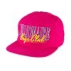 Billionaire Boys Club Logo Wave Rider Snapback Hat For Men Raspberry Sorbet
