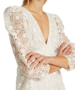 LoveShackFancy Faye Guipure Bridal Lace Minidress -LoveShackFancy And Billionaire Boys Club Sales unnamed file 107