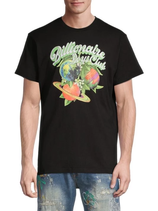 Billionaire Boys Club Planet Trees Logo T-Shirt For Men 3 Billionaire Boys Club Planet Trees Logo T-Shirt For Men - Image 3