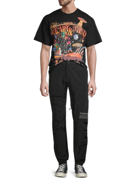 Billionaire Boys Club Expo Crewneck Washed Knit T-Shirt For Men 2 Billionaire Boys Club Expo Crewneck Washed Knit T-Shirt For Men - Image 2