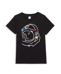Billionaire Boys Club Little Boy's & Boy's Arts Helmet Graphic T-Shirt For Kids Black