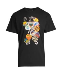 Billionaire Boys Club Land Sea Space Logo T-Shirt For Men