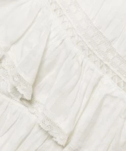 LoveShackFancy Audrina Cut-Out Minidress -LoveShackFancy And Billionaire Boys Club Sales unnamed file 115