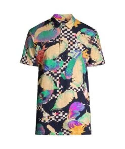 Billionaire Boys Club Wild Leaf Polo Shirt For Men