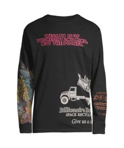 Billionaire Boys Club Lost At Sea Crewneck Long-Sleeved T-Shirt For Men