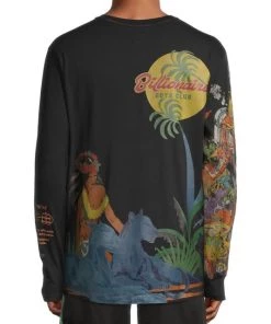 Billionaire Boys Club Lost At Sea Crewneck Long-Sleeved T-Shirt For Men -LoveShackFancy And Billionaire Boys Club Sales unnamed file 1309