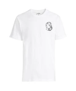 Billionaire Boys Club Astro Helmet Icon Logo T-Shirt For Men Bleach White