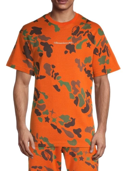 Billionaire Boys Club Foilage Knit Crewneck T-Shirt For Men 3 Billionaire Boys Club Foilage Knit Crewneck T-Shirt For Men - Image 3