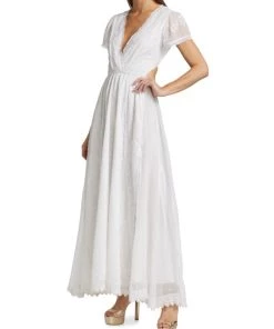 LoveShackFancy Vania Cut-Out Maxi Dress -LoveShackFancy And Billionaire Boys Club Sales unnamed file 142