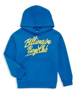 Billionaire Boys Club Boy's Script Logo Hoodie For Kids