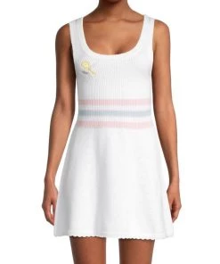 LoveShackFancy Indiana Embroidered Scallop-Trim Minidress -LoveShackFancy And Billionaire Boys Club Sales unnamed file 182