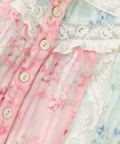 LoveShackFancy Maitri Colorblock Lace-Trim Tank Top -LoveShackFancy And Billionaire Boys Club Sales unnamed file 191