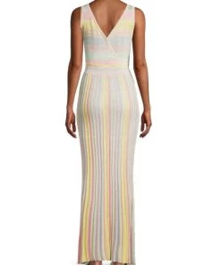 LoveShackFancy Mylene Striped Knit Maxi Dress -LoveShackFancy And Billionaire Boys Club Sales unnamed file 21