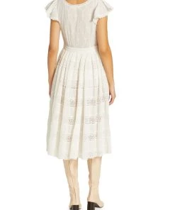 LoveShackFancy Abena Crochet Lace Midi Dress 11 LoveShackFancy Abena Crochet Lace Midi Dress -LoveShackFancy And Billionaire Boys Club Sales unnamed file 220