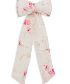 LoveShackFancy Lorna Floral Bow Barette