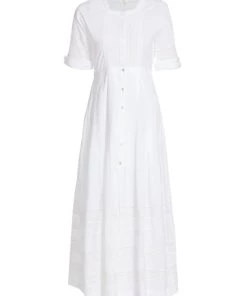 LoveShackFancy Edie Cotton Dress