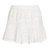 LoveShackFancy Diamond Lace Mini Skirt