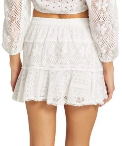 LoveShackFancy Diamond Lace Mini Skirt -LoveShackFancy And Billionaire Boys Club Sales unnamed file 288