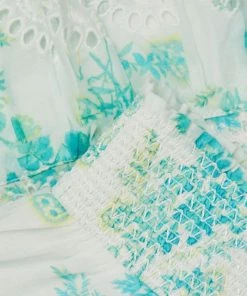 LoveShackFancy Jimena Eyelet Ruffle Miniskirt -LoveShackFancy And Billionaire Boys Club Sales unnamed file 29