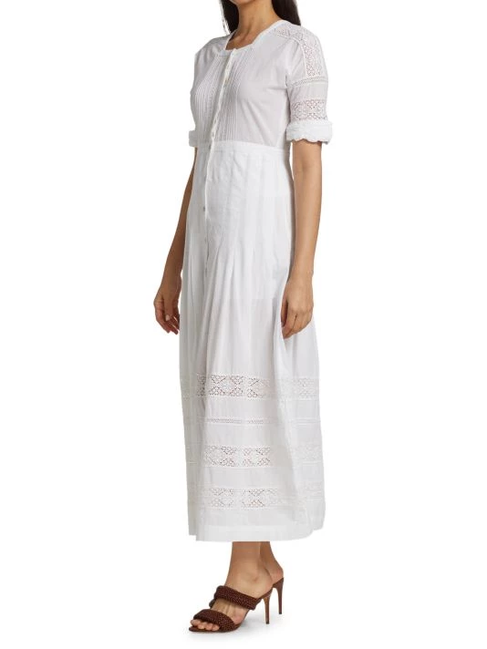 LoveShackFancy Edie Cotton Dress 4 LoveShackFancy Edie Cotton Dress - Image 4