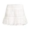 LoveShackFancy Jimena Eyelet Mini Skirt