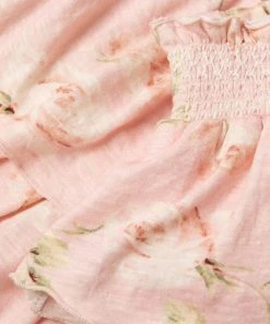 LoveShackFancy Smocked Ruffle Mini Skirt -LoveShackFancy And Billionaire Boys Club Sales unnamed file 317