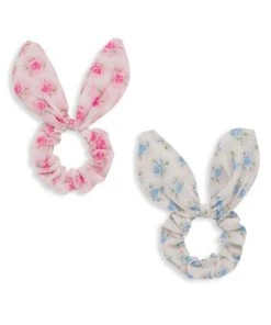 LoveShackFancy 2-Piece Garden Party Scrunchies