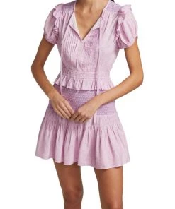 LoveShackFancy Toto Ruffle Tunic -LoveShackFancy And Billionaire Boys Club Sales unnamed file 340