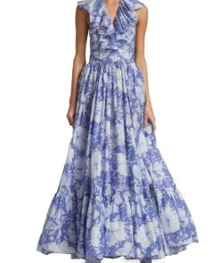 LoveShackFancy Marienette Halter Maxi Dress 9 LoveShackFancy Marienette Halter Maxi Dress -LoveShackFancy And Billionaire Boys Club Sales unnamed file 356