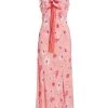 LoveShackFancy Ridley Floral Slip Dress