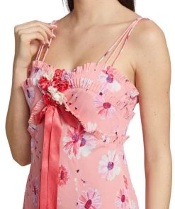 LoveShackFancy Ridley Floral Slip Dress -LoveShackFancy And Billionaire Boys Club Sales unnamed file 372