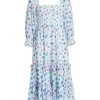 LoveShackFancy Miri Floral Midi-Dress