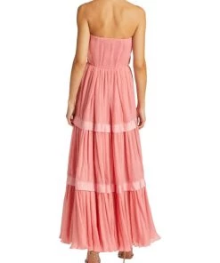 LoveShackFancy Teresa Tiered Strapless Dress -LoveShackFancy And Billionaire Boys Club Sales unnamed file 390