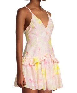 LoveShackFancy Fabienne Floral Ruffle Mini Dress 9 LoveShackFancy Fabienne Floral Ruffle Mini Dress -LoveShackFancy And Billionaire Boys Club Sales unnamed file 396