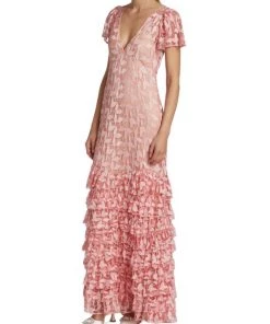 LoveShackFancy Kamber Maxi Dress -LoveShackFancy And Billionaire Boys Club Sales unnamed file 413