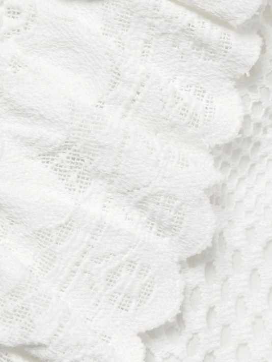 LoveShackFancy Lunetta Lace-Trim Mini Dress 7 LoveShackFancy Lunetta Lace-Trim Mini Dress - Image 7