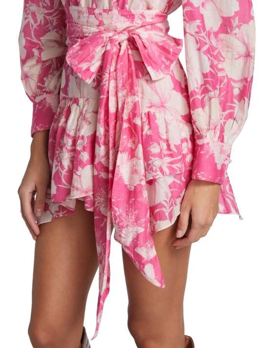 LoveShackFancy Teyana Belted Minidress 7 LoveShackFancy Teyana Belted Minidress - Image 7