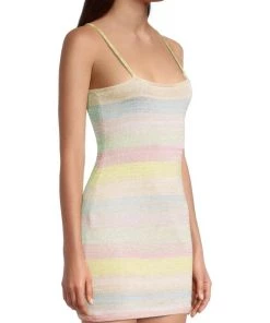 LoveShackFancy Lessie Striped Knit Mini Dress 9 LoveShackFancy Lessie Striped Knit Mini Dress -LoveShackFancy And Billionaire Boys Club Sales unnamed file 442