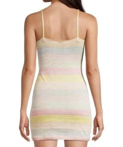 LoveShackFancy Lessie Striped Knit Mini Dress 10 LoveShackFancy Lessie Striped Knit Mini Dress -LoveShackFancy And Billionaire Boys Club Sales unnamed file 443