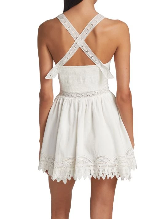 LoveShackFancy Tariah Lace Minidress 5 LoveShackFancy Tariah Lace Minidress - Image 5