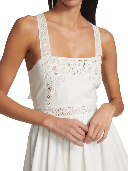 LoveShackFancy Tariah Lace Minidress 6 LoveShackFancy Tariah Lace Minidress - Image 6