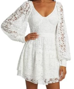 LoveShackFancy Alela Lace Minidress -LoveShackFancy And Billionaire Boys Club Sales unnamed file 518