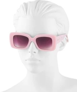 LoveShackFancy Arietta 52MM Rectangle Sunglasses Blushing Quartz -LoveShackFancy And Billionaire Boys Club Sales unnamed file 533