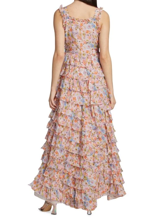 LoveShackFancy Idra Ruffle Dress 5 LoveShackFancy Idra Ruffle Dress - Image 5