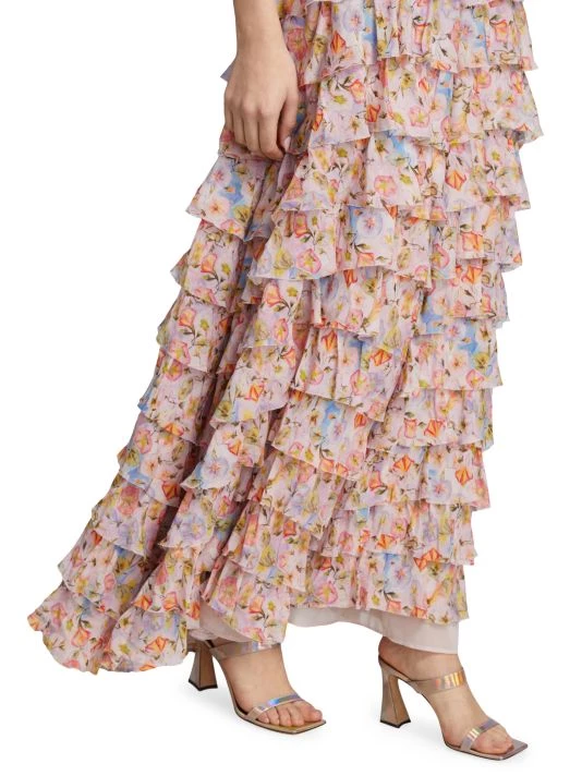 LoveShackFancy Idra Ruffle Dress 6 LoveShackFancy Idra Ruffle Dress - Image 6