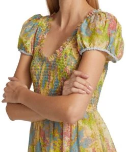 LoveShackFancy Elisabelle Floral Maxi Dress -LoveShackFancy And Billionaire Boys Club Sales unnamed file 549